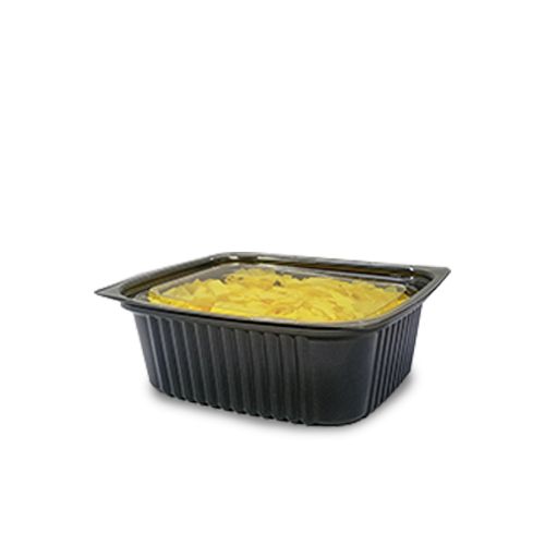 ENVASE PET RECTANGULAR C/TAPA DELIPACK 1000CC-34 OZ 1UN