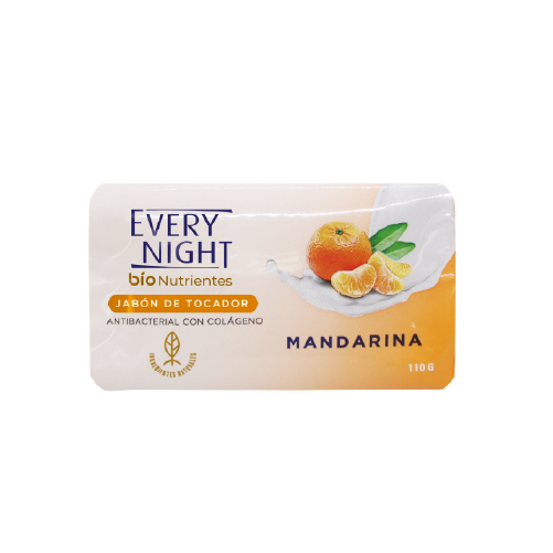EVERY NIGHT BIO JABON MANDARINA 110GR EVERY NIGHT BIO JABON MANDARINA 110GR