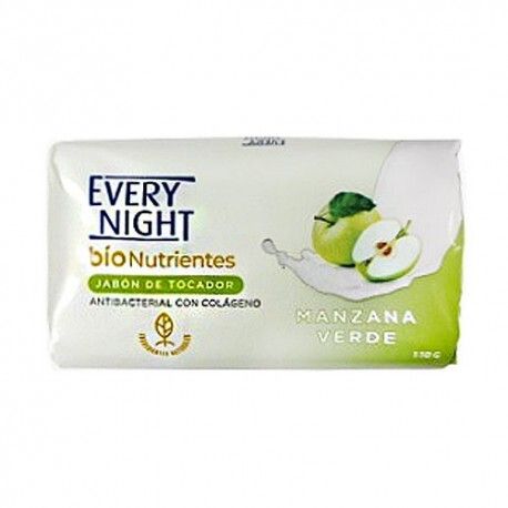 EVERY NIGHT JABON DE TOCADOR MANZANA VERDE 110GR