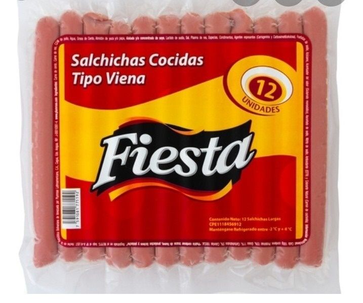 FIESTA SALCHICHA CORTA TIPO VIENA 12UND REF-77111