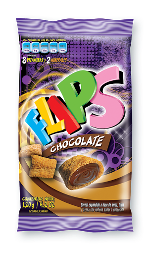 FLIPS CHOCOLATE 120GR