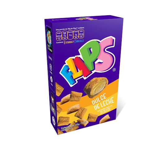 FLIPS DULCE DE LECHE 220GR