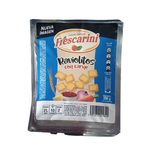 FRESCARINI RAVIOLITOS CON CARNE 250GR