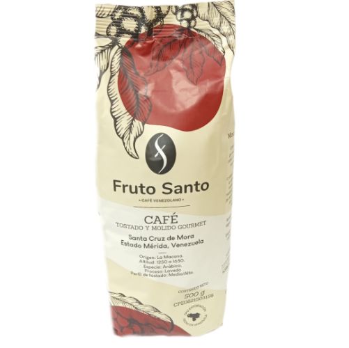 FRUTO SANTO CAFE MOLIDO GOURMET 500G FRUTO SANTO CAFE MOLIDO GOURMET 500G