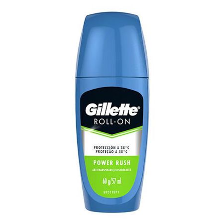 GILLETTE DESODORANTE ROLLON POWER RUSH 60GR