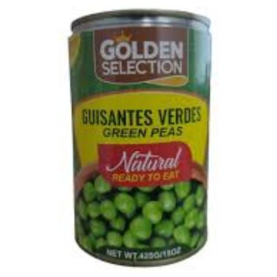 GOLDEN SELECTION GUISANTES VERDES 425G GOLDEN SELECTION GUISANTES VERDES 425G