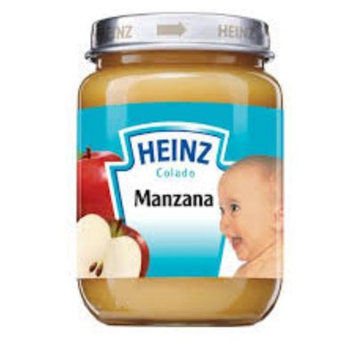 HEINZ  COLADO MANZANA 186GR