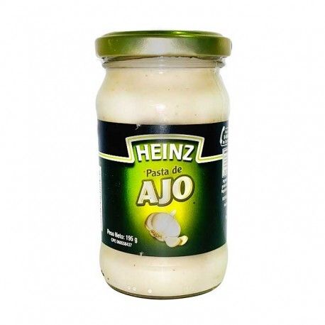 HEINZ PASTA DE AJO 195GR