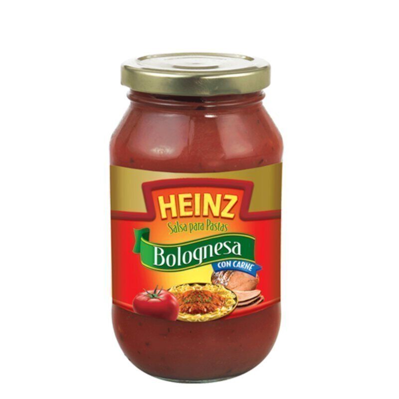 HEINZ SALSA PARA PASTA BOLOGNESA 495GR
