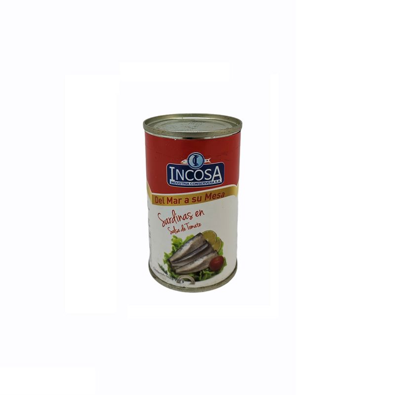 INCOSA SARDINA SALSA TOMATE 170 gr