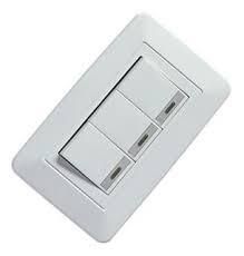 INTERRUPTOR TRIPLE FERMETAL