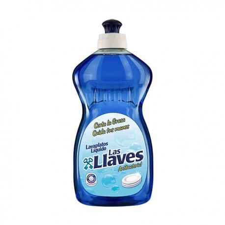 LAS LLAVES LAVAPLATOS LIQUIDO ANTIBACTERIAL CITRICO 500CC L387