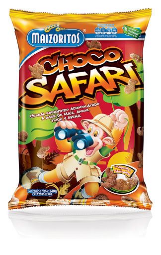 MAIZORITOS CHOCO SAFARI 240GR