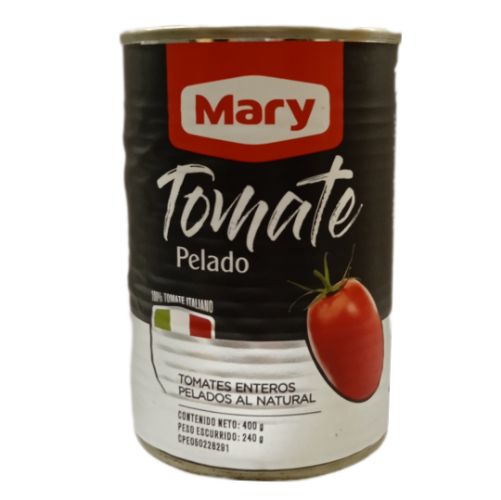 MARY TOMATE PELADO 400GR MARY TOMATE PELADO 400GR