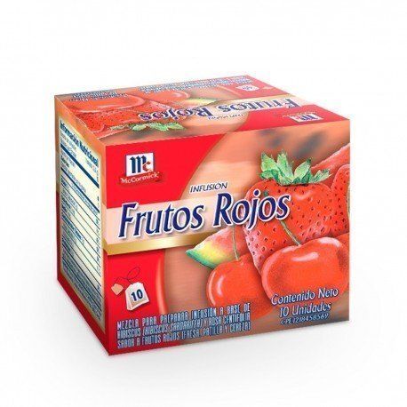 MC CORMICK INF.TE FRUTOS ROJOS 10UN MC CORMICK INF.TE FRUTOS ROJOS 10UN