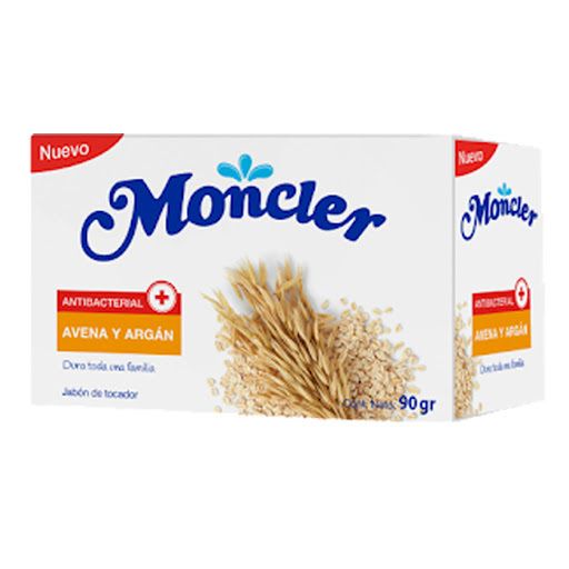 MONCLER JABON AVENA-ARGAN 90GR MONCLER JABON AVENA-ARGAN 90GR