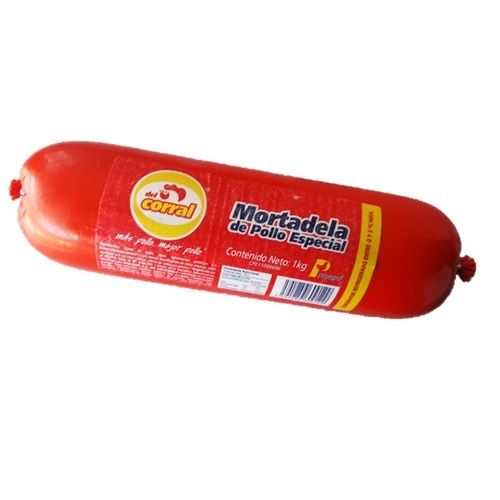 MORTADELA DE POLLO DEL CORRAL 1KG