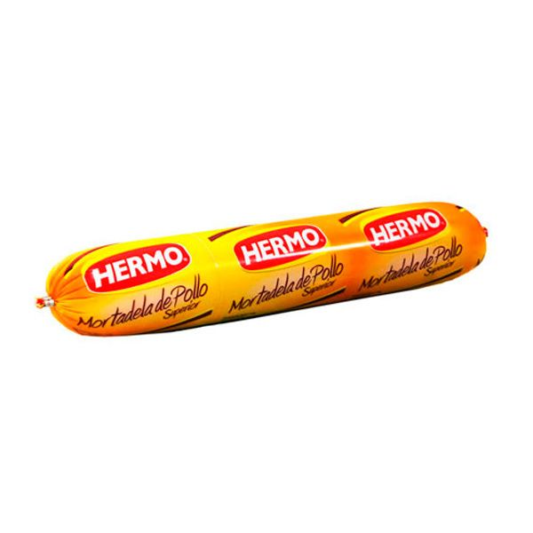 MORTADELA DE POLLO SUPERIOR HERMO 1KG