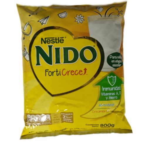NIDO FORTICRECE ALIMENTO LACTEO 800GR