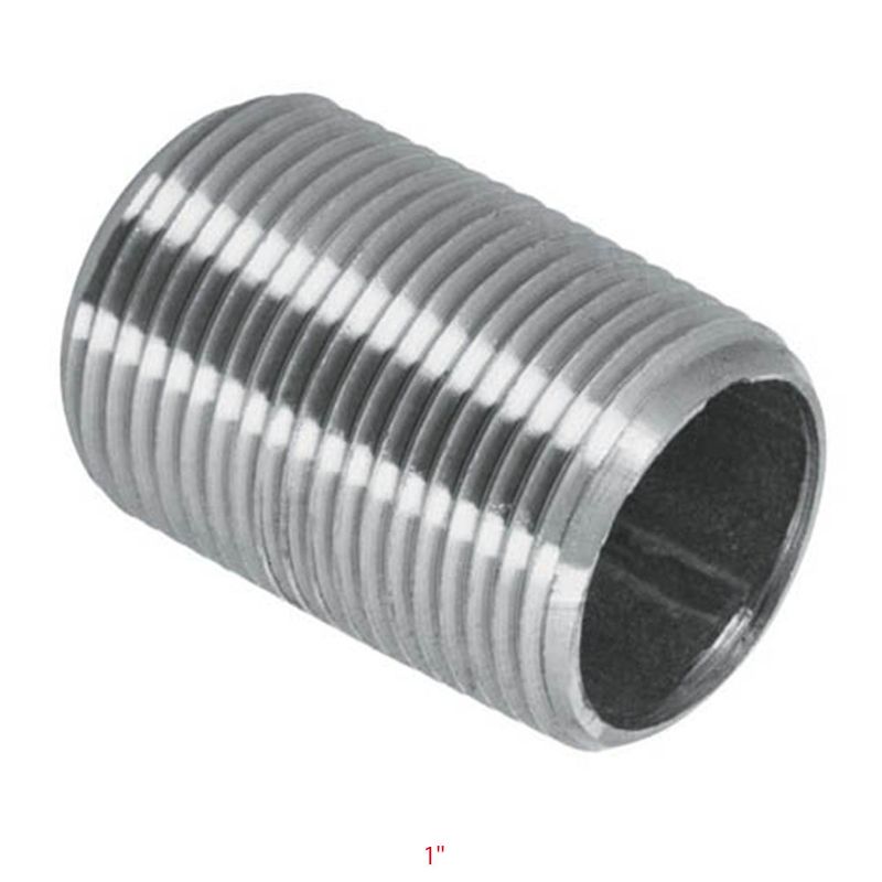 NIPLE GALVANIZADO CORRIDO 1'