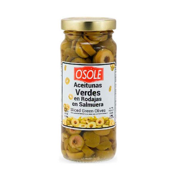 OSOLE ACEITUNAS VERDE EN RODAJAS EN SALMUERA 2