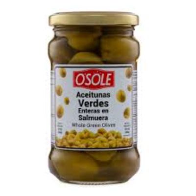 OSOLE ACEITUNAS VERDES ENTERAS EN SALMUERA 300GR
