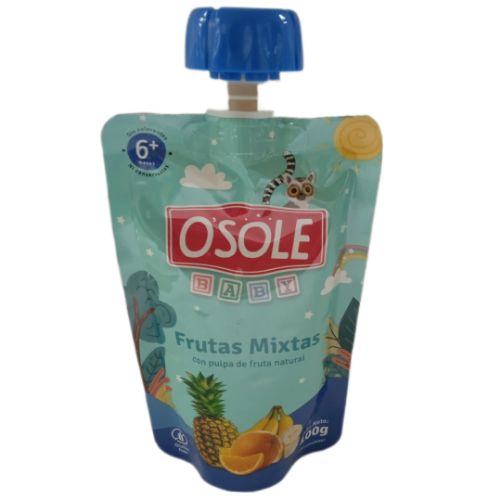 OSOLE COMPOTA FRUTAS MIXTAS POUCH 100GR