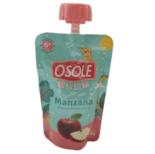 OSOLE COMPOTA MANZANA POUCH 100GR OSOLE COMPOTA MANZANA POUCH 100GR