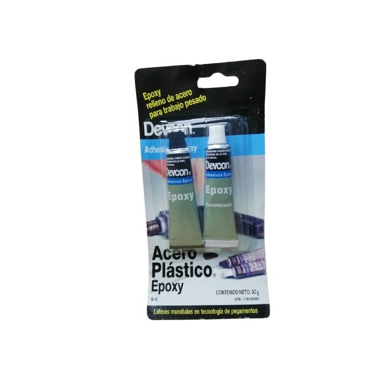PEGAMENTO ACERO PLASTICO DEVCON 50GR
