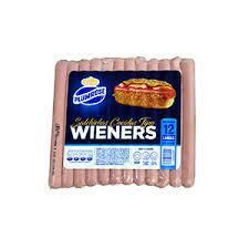 PLUMROSE SALCHICHA LARGA TIPO WIENERS 12UND