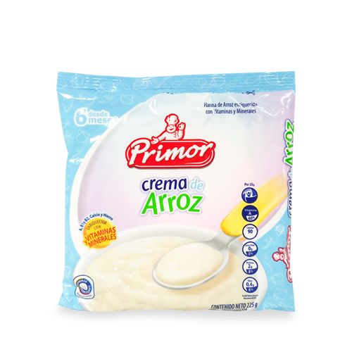PRIMOR CREMA DE ARROZ BOLSA 225GR