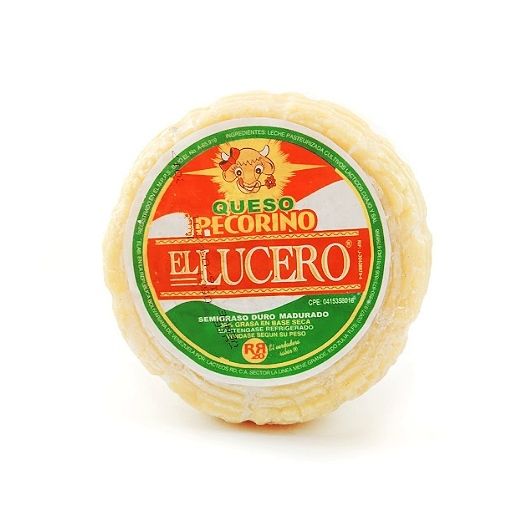 QUESO PECORINO S/PIMIENTA LUCERO 200 gr