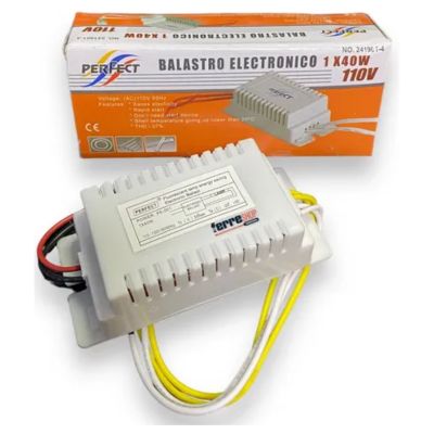SUPERIOR BALASTRO ELECTRONICO 1X40W 110V