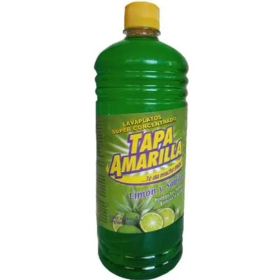 TAPA AMARILLA LAVAPLATO LIQ. LIMON/SABIL 1LT