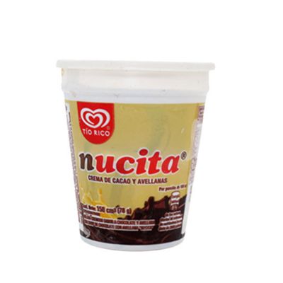 TIO RICO HELADO NUCITA VASO 150cc TIO RICO HELADO NUCITA VASO 150cc