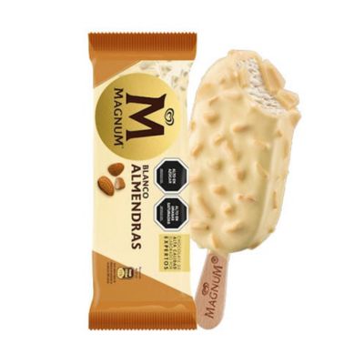TIO RICO MAGNUM BLANCO ALMENDRAS 90G