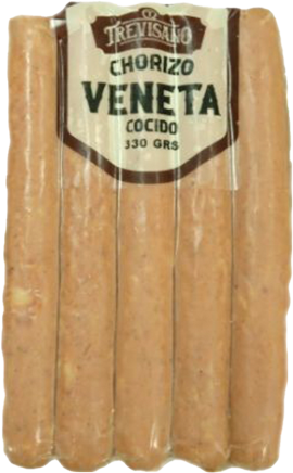 TREVISANO LONGANIZA COCIDA TIPO VENETA 320GR