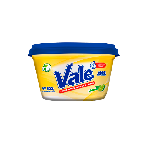 VALE LAVAPLATOS EN CREMA 500GR