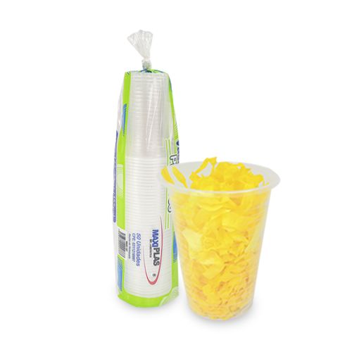 VASOS DESECHABLES 12 OZ-355CC V-127 50UN MAXIPLAS