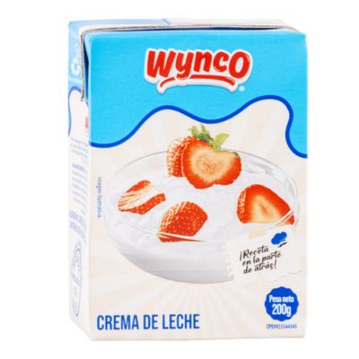 WYNCO CREMA DE LECHE 200GR