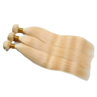 613 Blonde Straight Hair Bundles