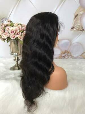 Swiss Lace  Bodywave Frontal Wig Unit
