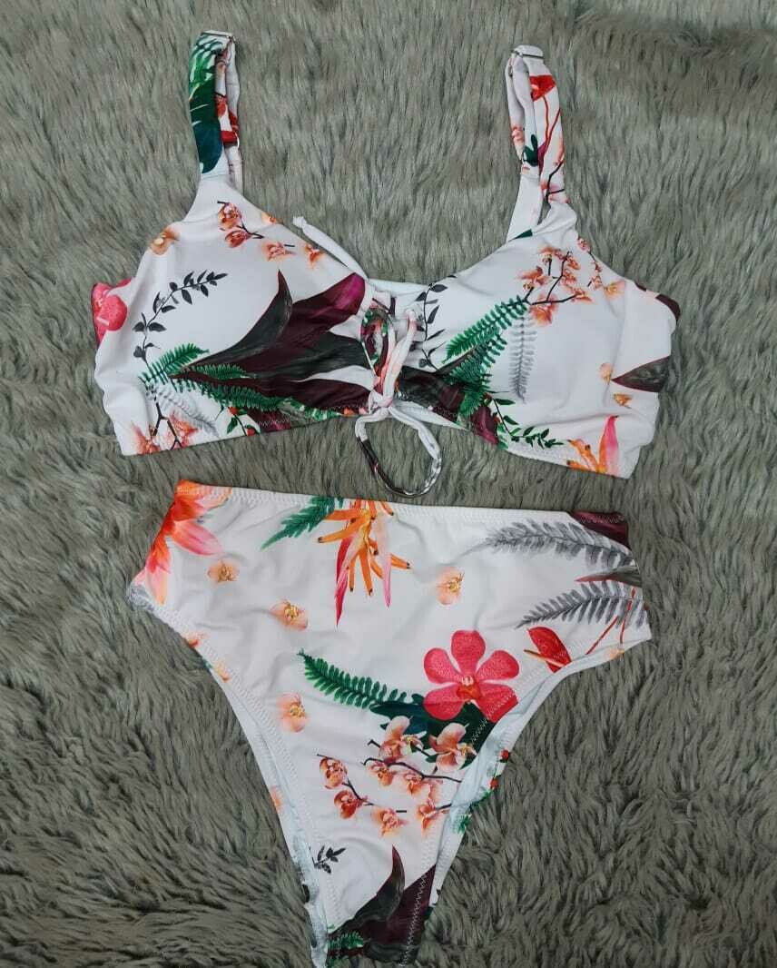 Traje de baño bikini estampado Traje de baño bikini estampado