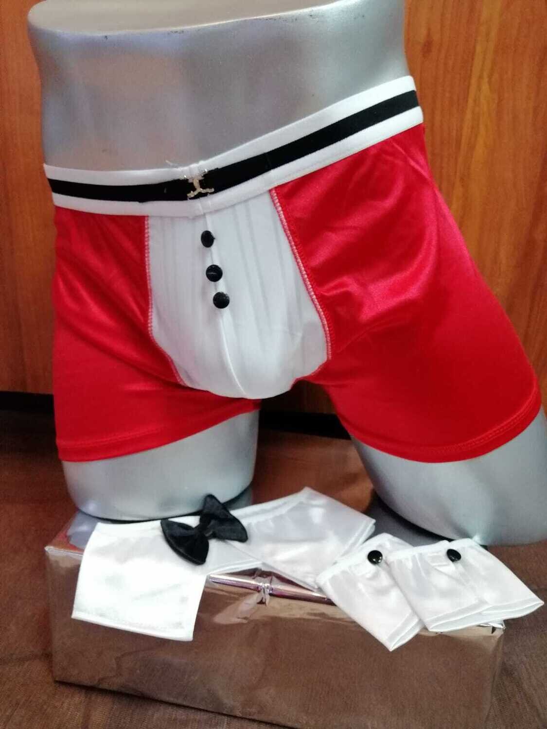 Disfraz camarero en boxer