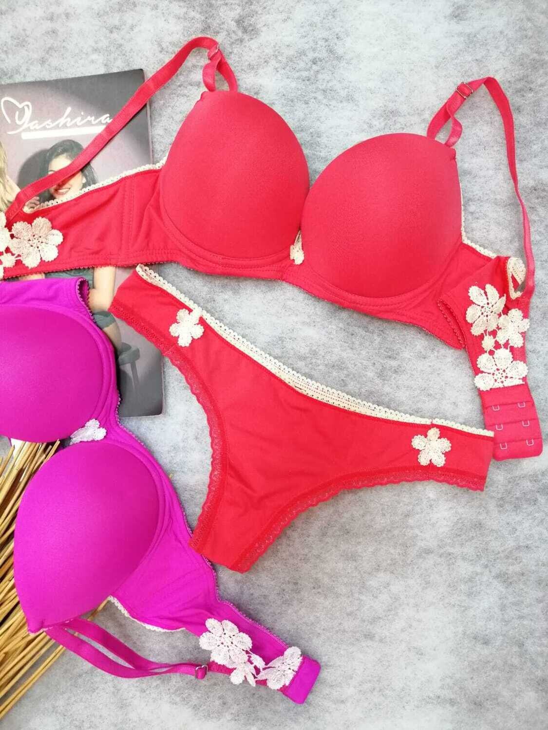 Conjunto brasier e hilo