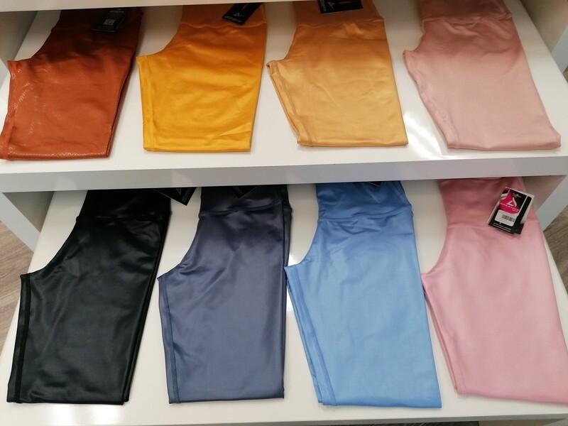 Leggings chinzado (efecto cuero)