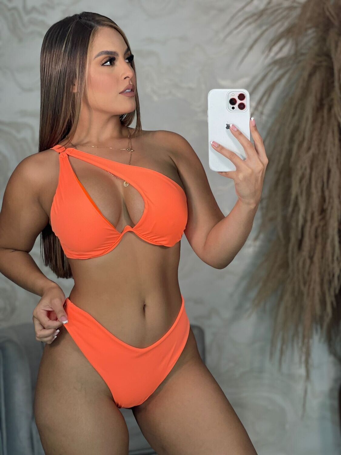 Traje de baño varilla continua