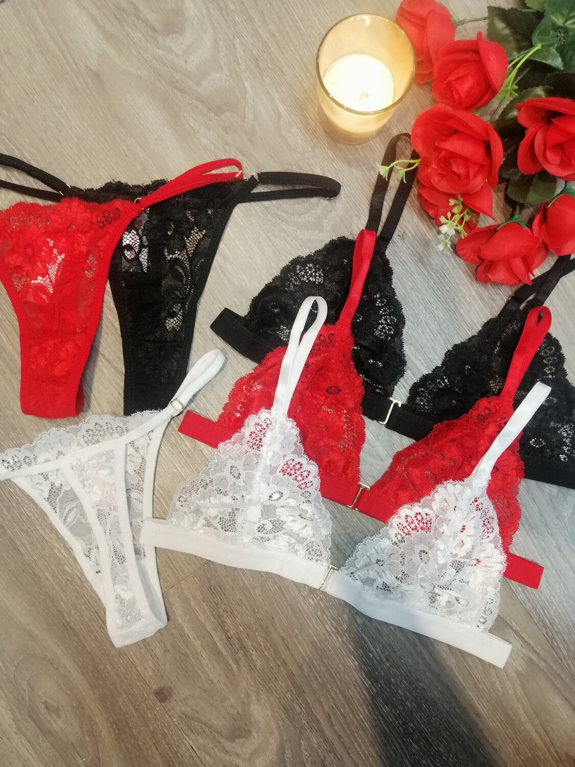 Conjunto bralette Intimitalia