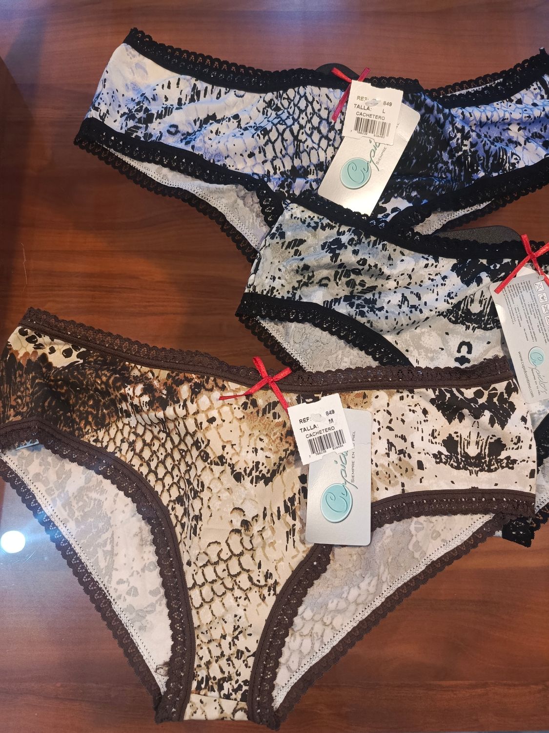 Cacheteros estampados