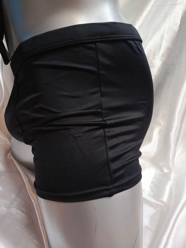 Traje de baño boxer con gorro